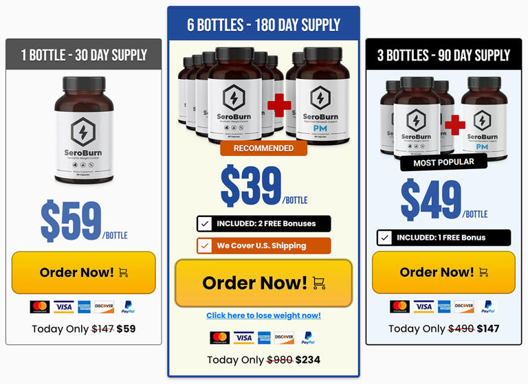 seroburn price card